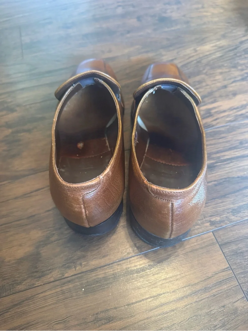 Vintage Florsheim Imperial leather loafers